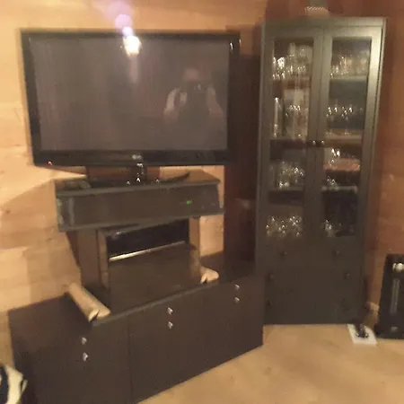 Steinwandhuette بيت خشبي